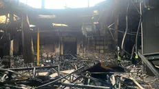 epa11765866 Damage is seen following a firebombing that occurred on 06 December at the Adass Israel Synagogue in Melbourne, Australia, 09 December 2024. A firebombing at a Melbourne synagogue fulfills a definition of terrorism, according to the Australian prime minister, but official authorities have not yet labeled the incident as a terrorist attack. EPA/YUMI ROSENBAUM NO ARCHIVING AUSTRALIA AND NEW ZEALAND OUT