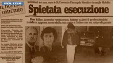 La giustizia riapre un caso di duplice omicidio irrisolto da 33 anni, quello dell'avvocato Pierangelo Fioretto e della moglie Mafalda Begnozzi, avvenuto a Vicenza il 25 febbraio 1991. Un uomo di 58 anni, Umberto Pietrolungo, originario di Cetraro (Cosenza) è stato arrestato dalla Polizia, su ordinanza del Gip di Vicenza, perchè ritenuto l'autore del fatto, 11 giugno 2024. La svolta è stata comunicata oggi dal Procuratore di Vicenza, Giorgio Bruno. NPK Frame da video Polizia di Stato +++ ANSA PROVIDES ACCESS TO THIS HANDOUT PHOTO TO BE USED SOLELY TO ILLUSTRATE NEWS REPORTING OR COMMENTARY ON THE FACTS OR EVENTS DEPICTED IN THIS IMAGE; NO ARCHIVING; NO LICENSING +++