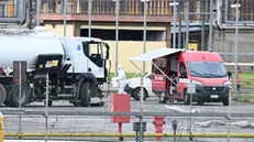 Il giorno dopo l’esplosione al deposito carburanti di eni a Calenzano Firenze 10 Dicembre 2024 ANSA/CLAUDIO GIOVANNINI