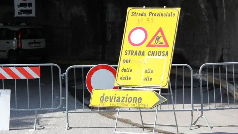 La strada della Forra è chiusa da un anno © www.giornaledibrescia.it