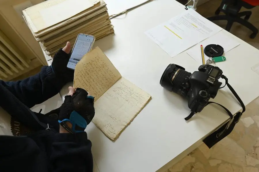 La consultazione in archivio di Stato