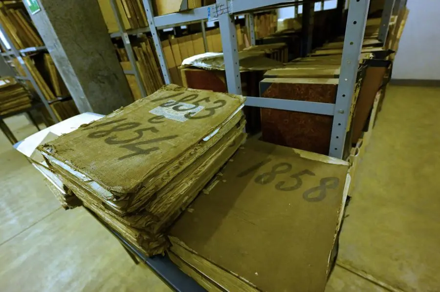 Alcuni documenti in archivio di Stato