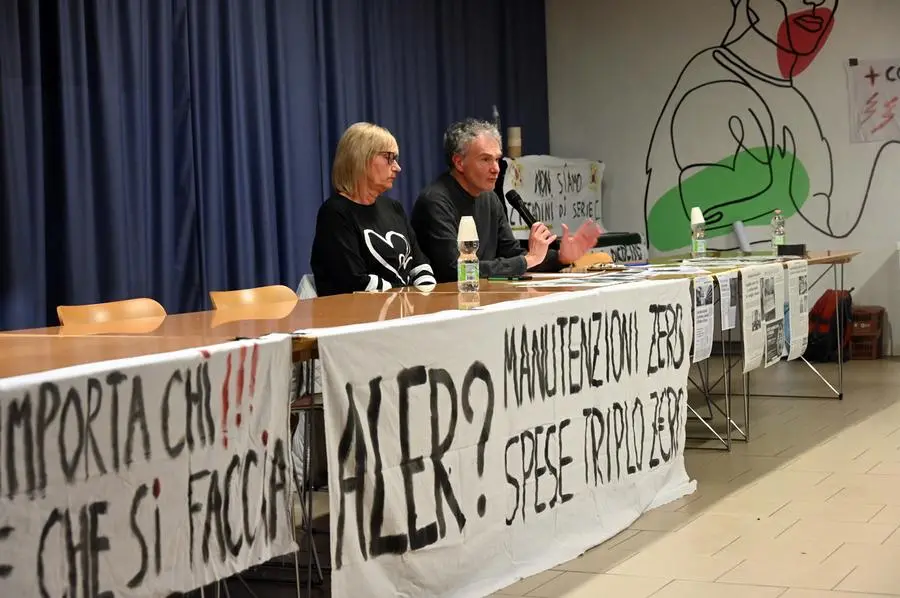 L'assemblea degli inquilini Aler a San Polo