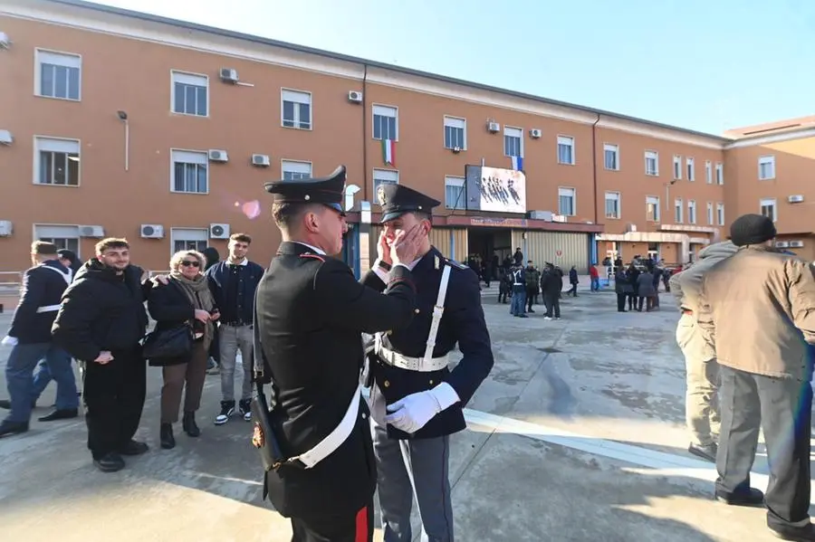 Il giuramento degli allievi agenti della Polizia di Stato