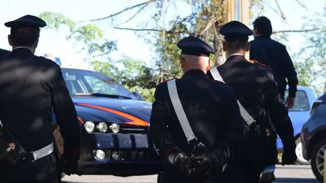 foto diffusa dai Carabinieri