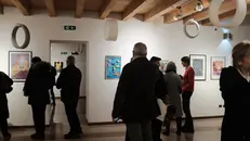 Uno scatto della mostra a Palazzo Callas