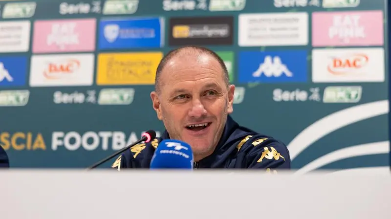 Pierpaolo Bisoli, nuovo allenatore delle rondinelle - Foto New Reporter Comincini © www.giornaledibrescia.it