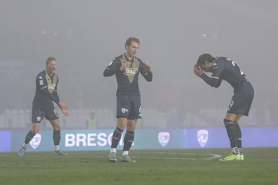 Serie B, gli scatti di Brescia-Carrarese