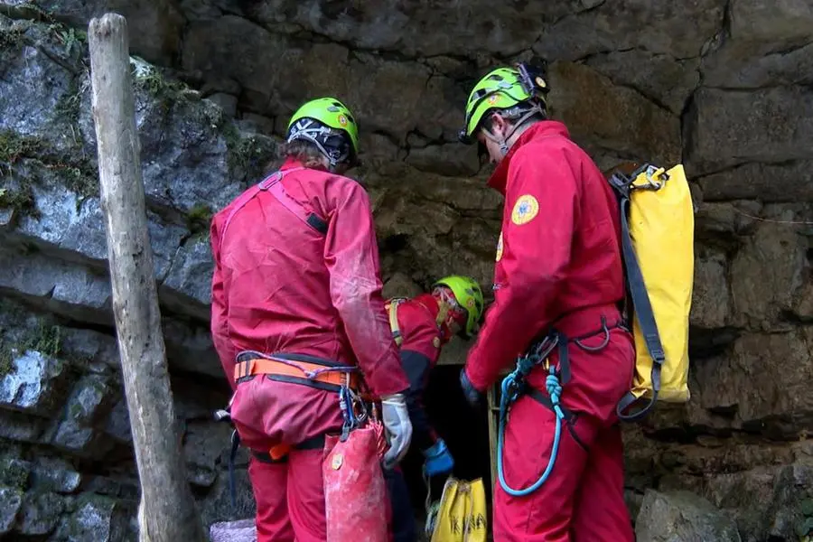 Il campo base per il recupero di Ottavia Piana