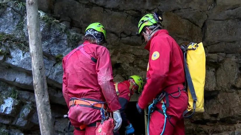 Il campo base per il recupero di Ottavia Piana