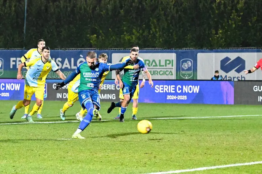 Serie C, gli scatti di FeralpiSalò-Arzignano