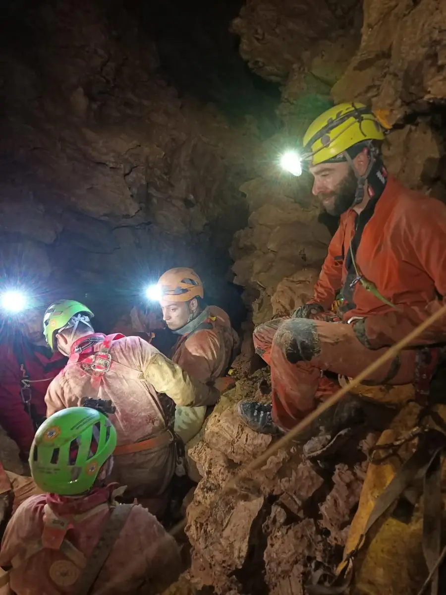 Le operazioni di soccorso nell'Abisso Bueno Fonteno