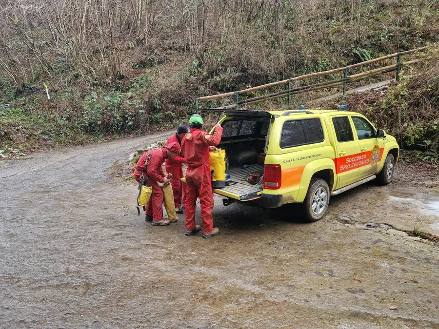 Il campo base a Fonteno