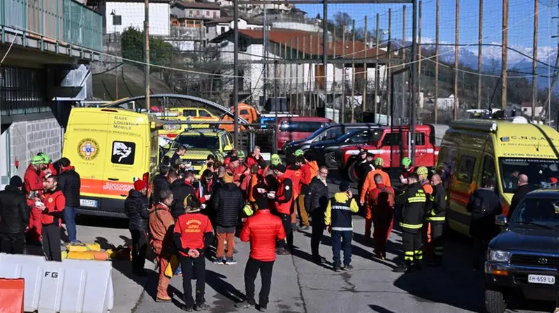 Il campo base a Fonteno