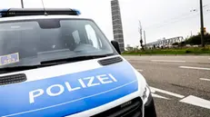 epa11608454 German police control the Bridge of Europe border crossing that separates France and Germany, in Kehl, Germany, 16 September 2024. For six months, beginning from 16 September, Germany will be controlling its land borders with France, Luxembourg, the Netherlands, Belgium and Denmark. This measure was introduced a few days after the attack claimed by the Islamic State in the German town of Solingen. With this measure, the German government is attempting to step up its fight against illegal immigration. EPA/TERESA SUAREZ