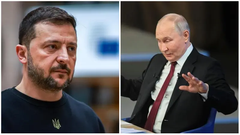 Zelensky e Putin © www.giornaledibrescia.it