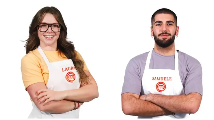 I due bresciani in gara a MasterChef14: Laura Tampellini e Samuele Uva - © www.giornaledibrescia.it