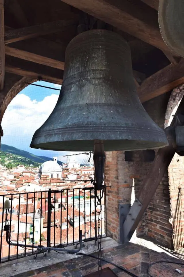 Torre della Pallata: il restauro della torretta rinascimentale a primavera