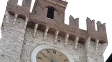 Torre della Pallata: il restauro della torretta rinascimentale a primavera