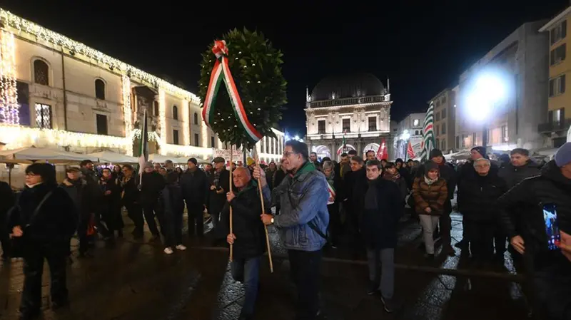 Gli scatti dalla manifestastione antifascista