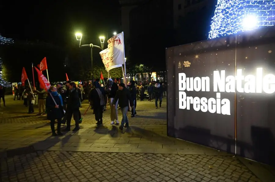 Gli scatti dalla manifestastione antifascista