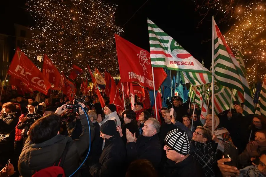 Gli scatti dalla manifestastione antifascista