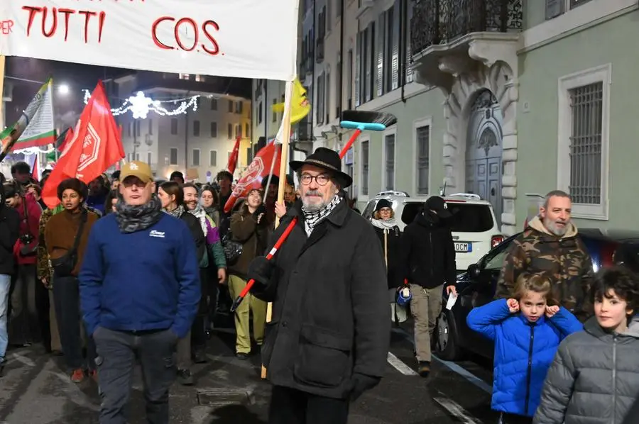 Gli scatti dalla manifestastione antifascista