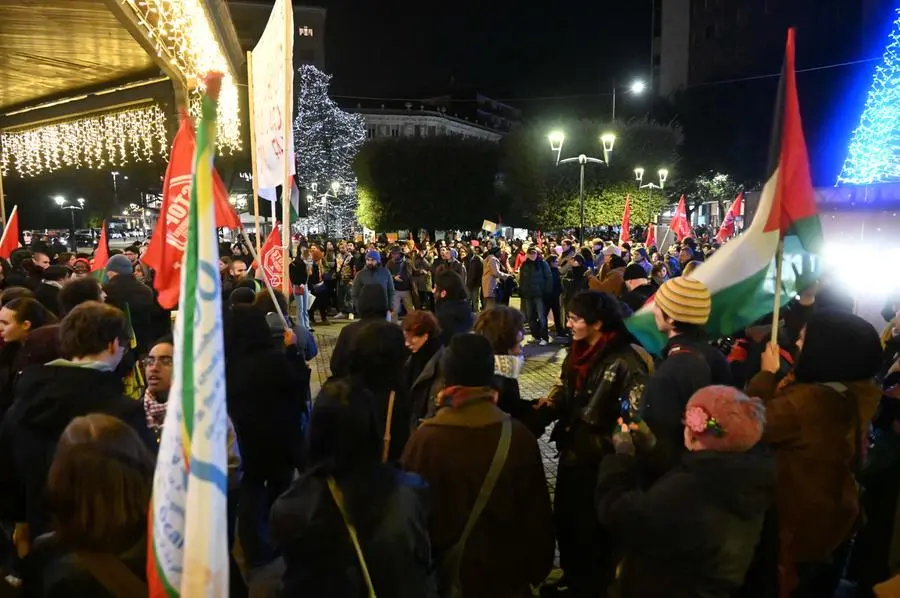 Gli scatti dalla manifestastione antifascista