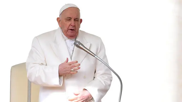 Pope Francis leads the weekly general audience in Saint Peter's Square, Vatican City, 06 March 2024. ANSA/ETTORE FERRARI