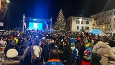 Uno degli eventi in piazza organizzati a Ponte di Legno © www.giornaledibrescia.it