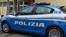 Un'auto della Polizia - Foto d'archivio