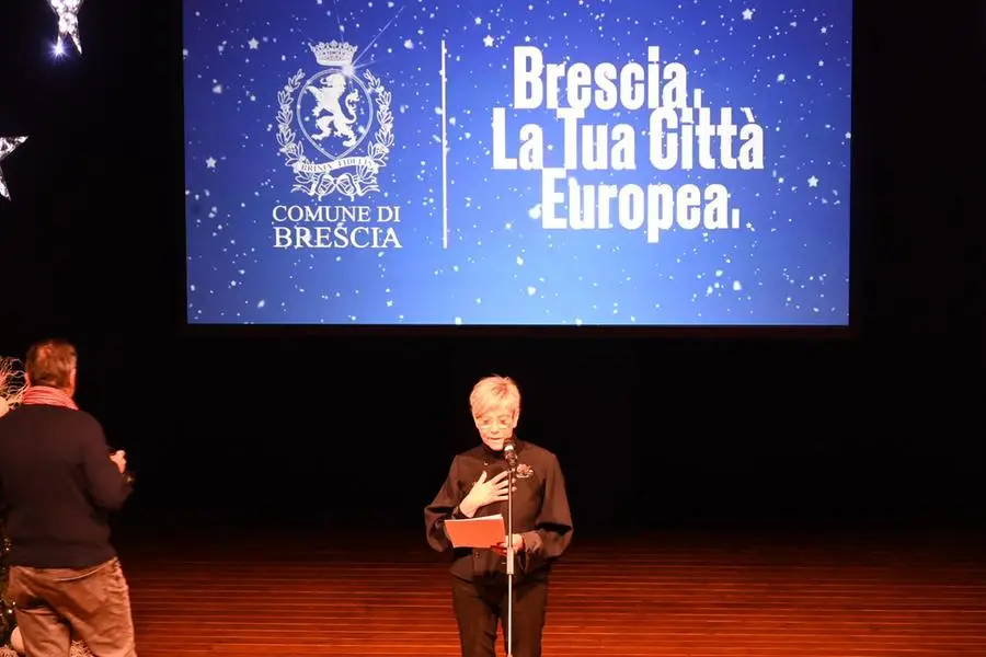 La conferenza stampa di fine anno al teatro Borsoni con la giunta Castelletti