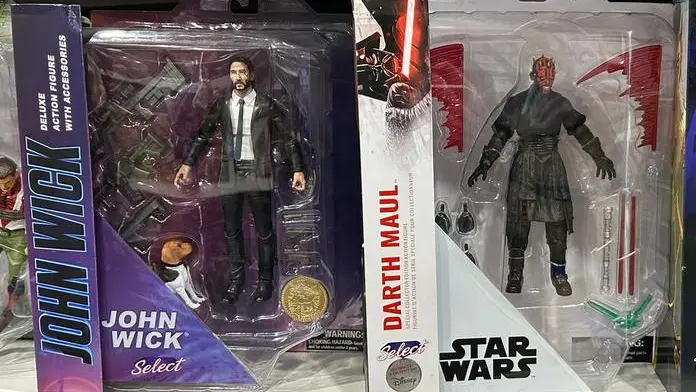 John Wick accanto a Darth Maul © www.giornaledibrescia.it