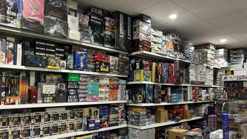 Gli scaffali di Cinematoys © www.giornaledibrescia.it