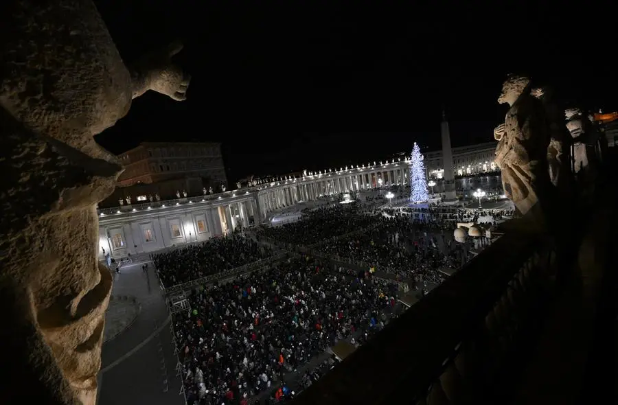 A Roma l'apertura della Porta Santa per l'inizio del Giubileo