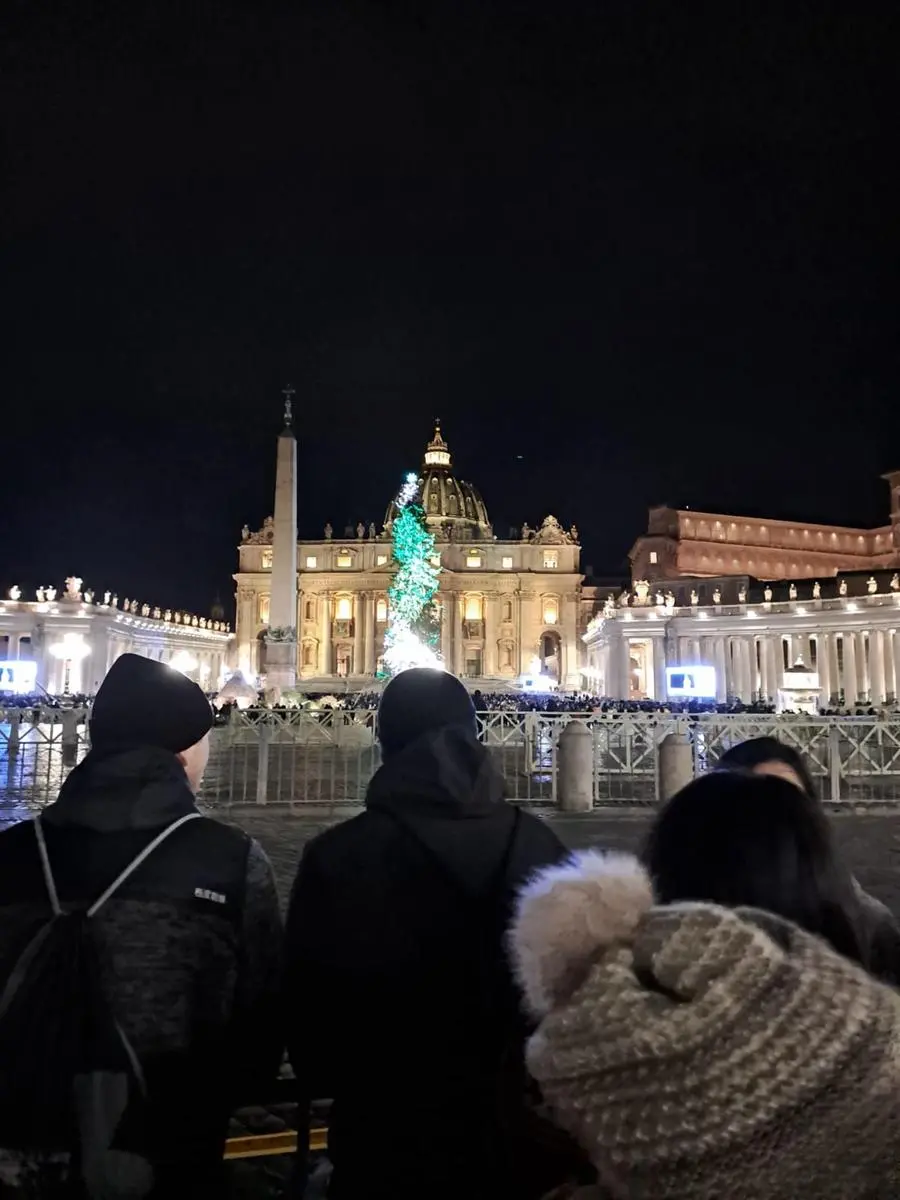 A Roma l'apertura della Porta Santa per l'inizio del Giubileo