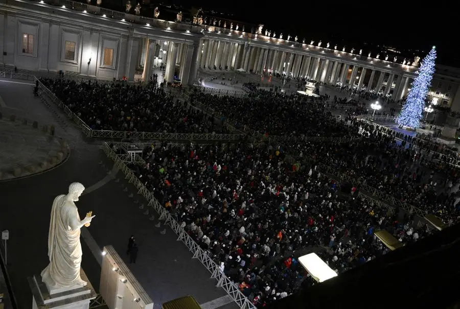 A Roma l'apertura della Porta Santa per l'inizio del Giubileo