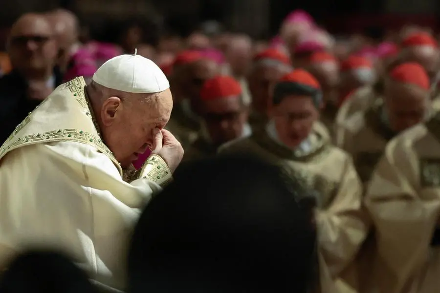 A Roma l'apertura della Porta Santa per l'inizio del Giubileo