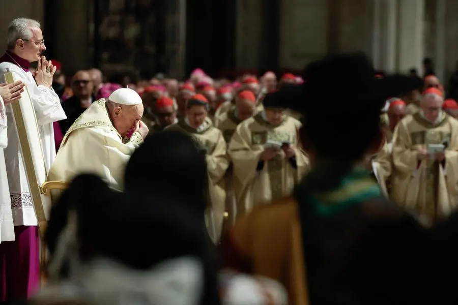 A Roma l'apertura della Porta Santa per l'inizio del Giubileo