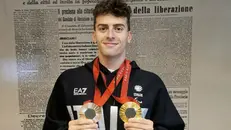 Federico Bicelli, nuotatore