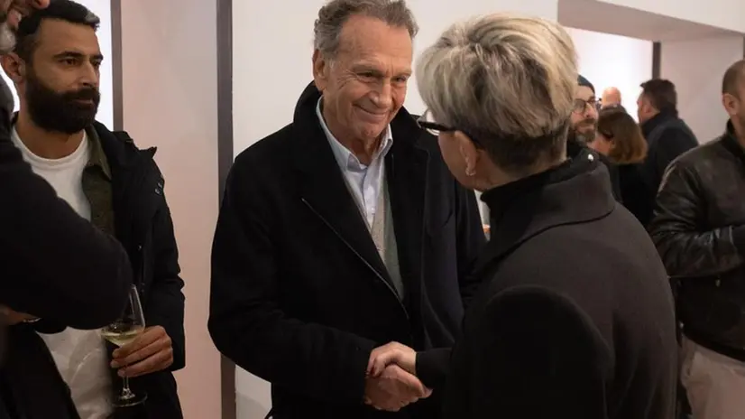 Rapporto ormai forzato quello tra Brescia, il Brescia e Massimo Cellino, qui con la sindaca Laura Castelletti