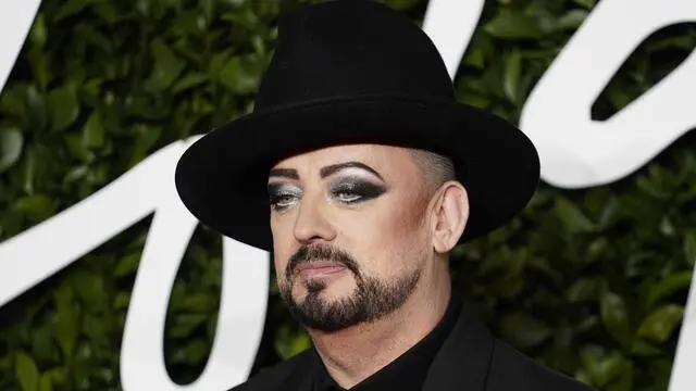 epa08040316 British singer Boy George arrives for The Fashion Awards at the Royal Albert Hall in Central London, Britain, 02 December 2019. The awards showcases individuals and businesses that have contributed to the British fashion industry. EPA/WILL OLIVER