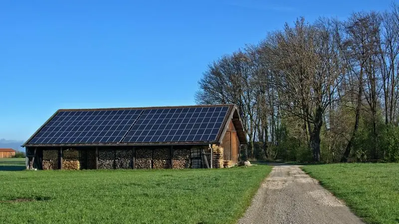 L'impianto fotovoltaico è molto apprezzato nelle aziende agricole