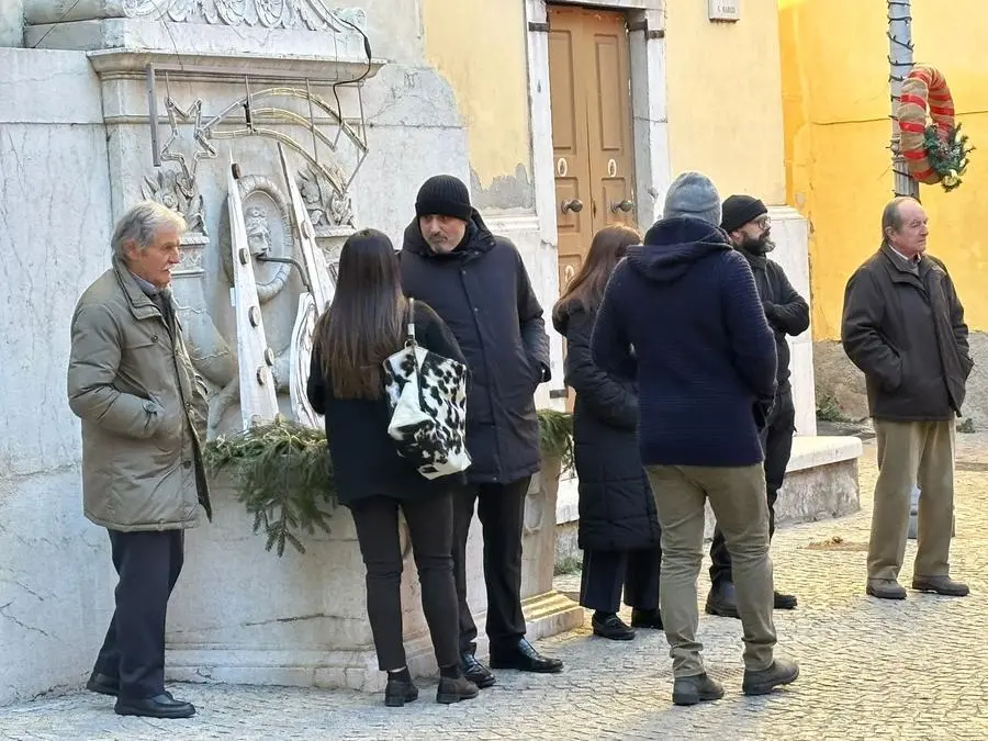 I funerali a Gardone Valtrompia della coppia uccisa dal monossido a Firenze