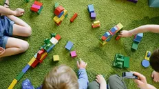 Bambini giocano al nido, foto simbolica - Foto Pexels