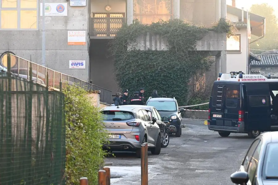 Provaglio d'Iseo, indagini dei carabinieri in corso