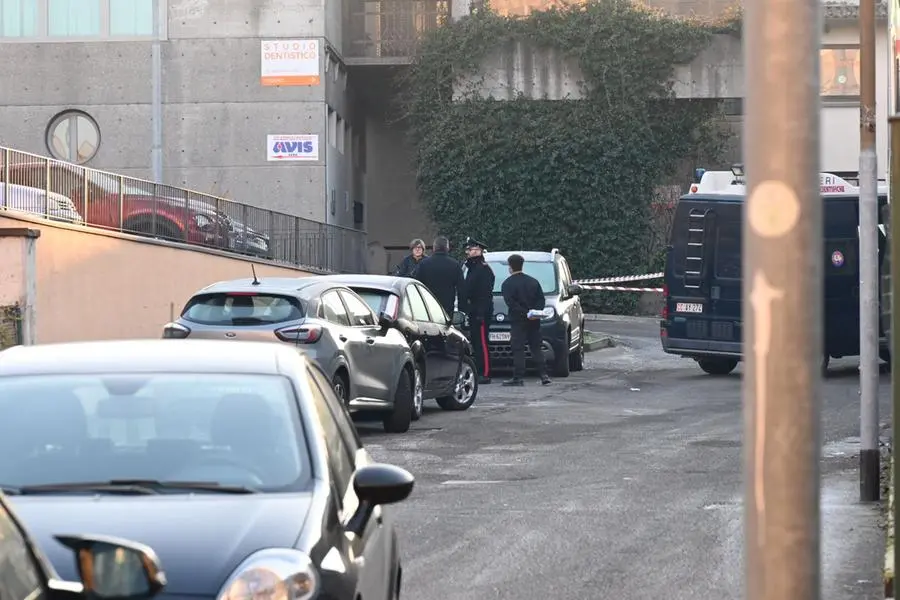 Provaglio d'Iseo, indagini dei carabinieri in corso