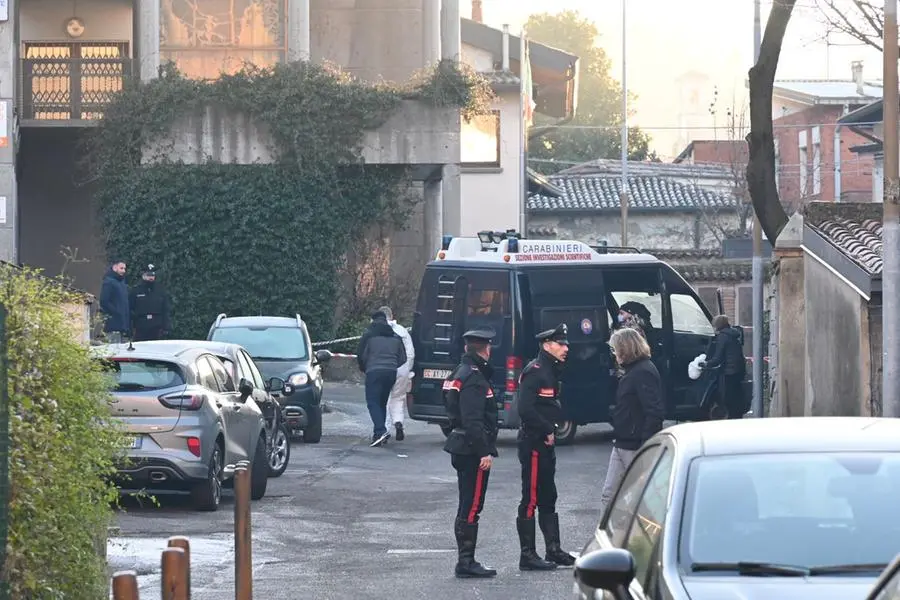 Provaglio d'Iseo, indagini dei carabinieri in corso