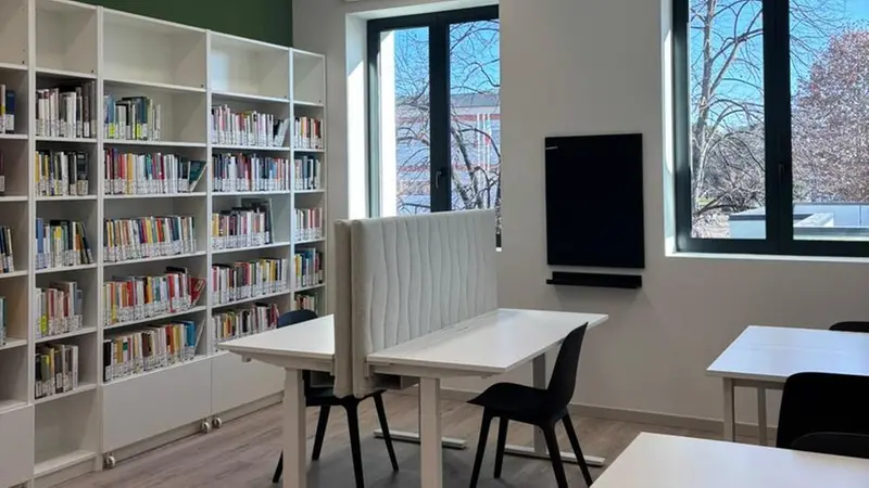 La nuova biblioteca di Roncadelle © www.giornaledibrescia.it