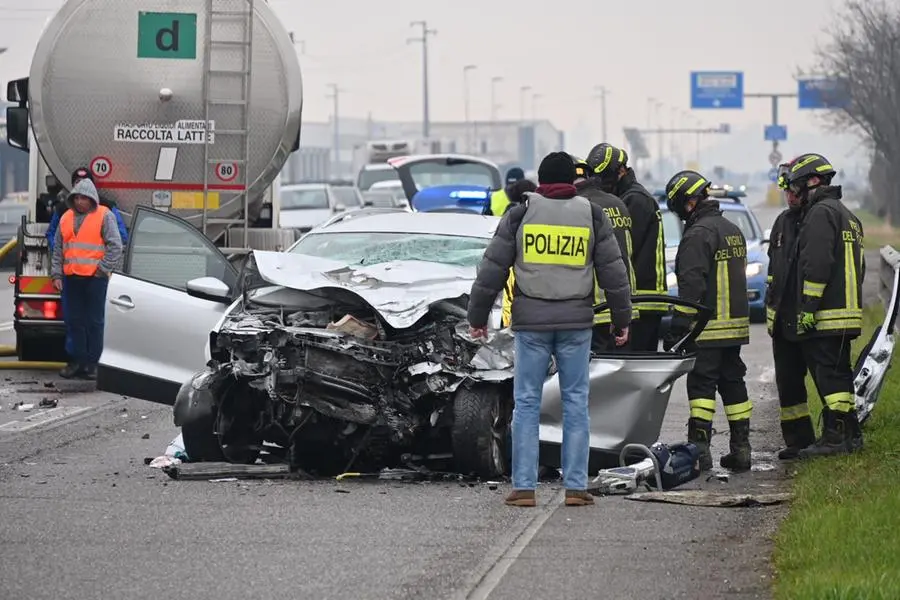 L'incidente mortale a Montichiari